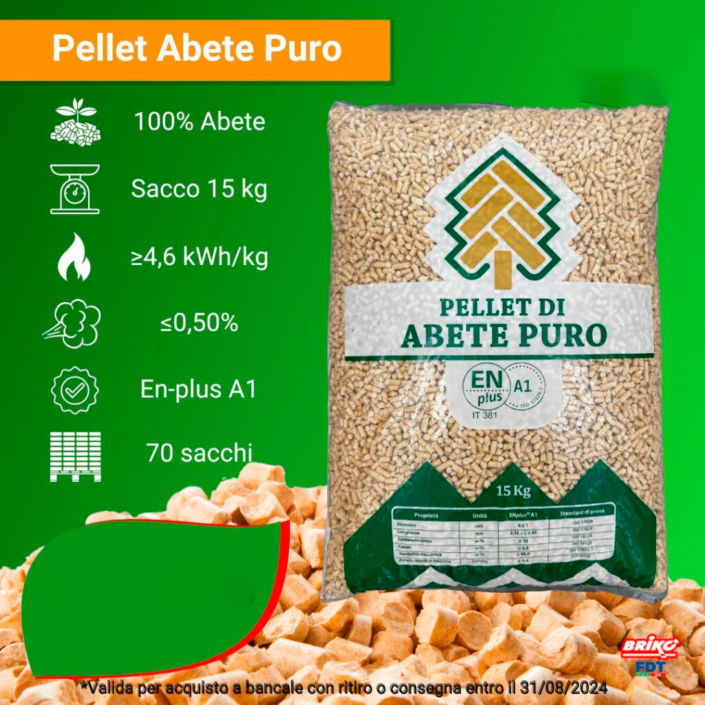 prestagionale pellet 2024 abete puro